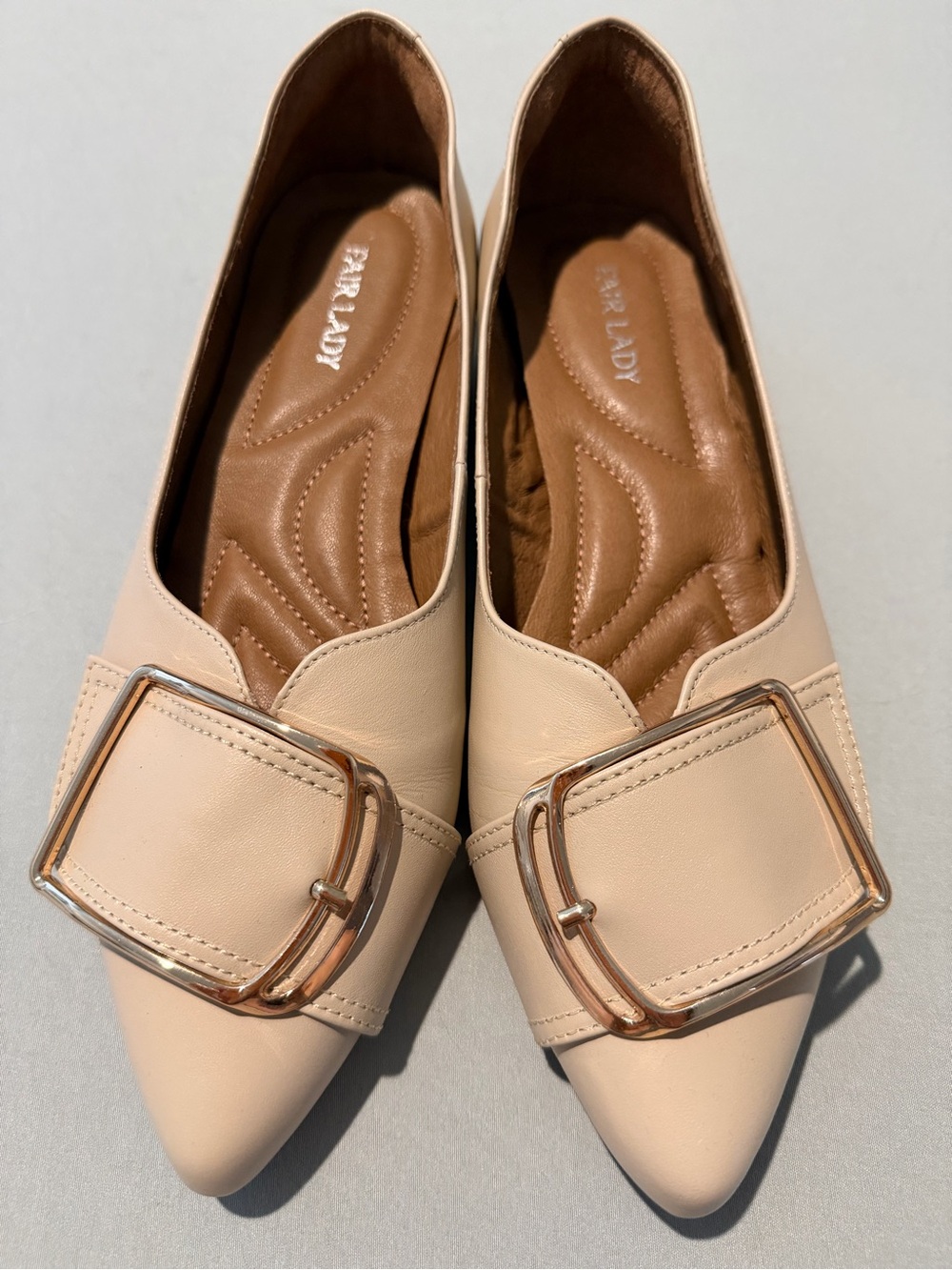 Fair Lady. Size 24, similar to US size 7.5